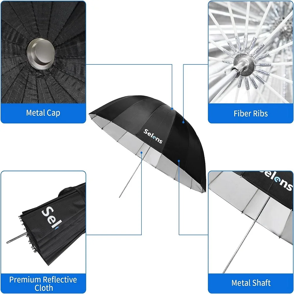 Selens Deep 16-sided Transluce - Parabolic Umbrella Deep บทวิจารณ์และราคา
