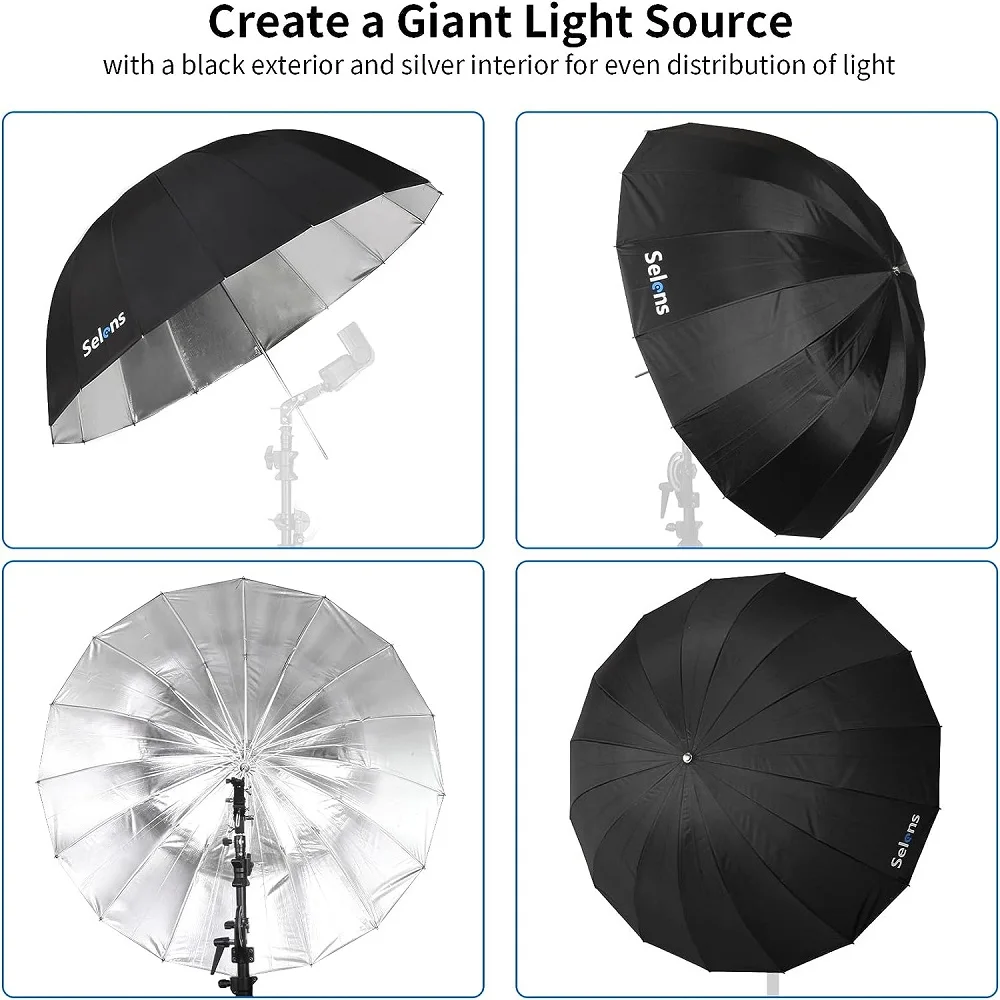 Selens Deep 16-sided Transluce - Parabolic Umbrella Deep บทวิจารณ์และราคา