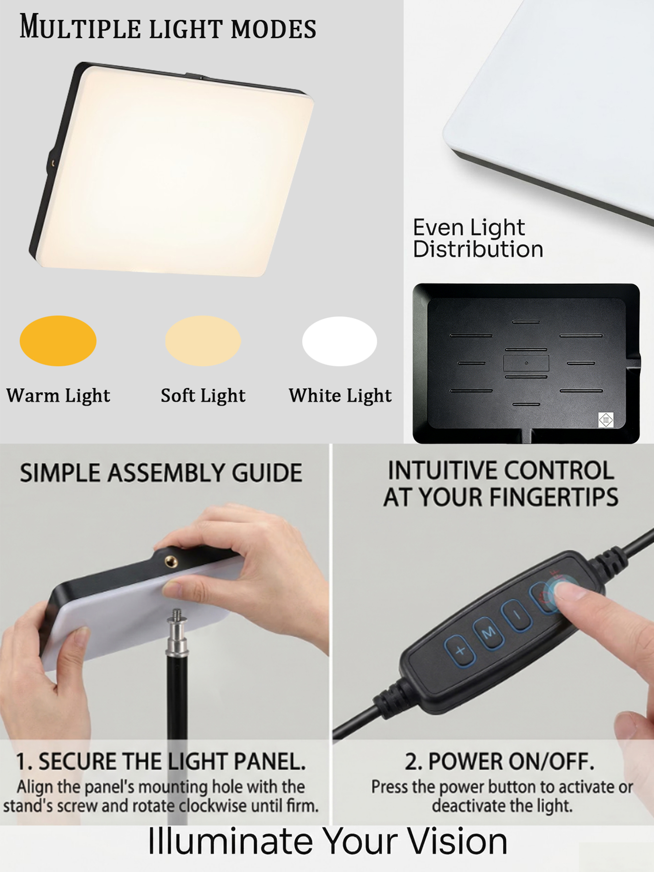 LUSB-charged LED fill light, s - Photography Lighting Design บทวิจารณ์และราคา